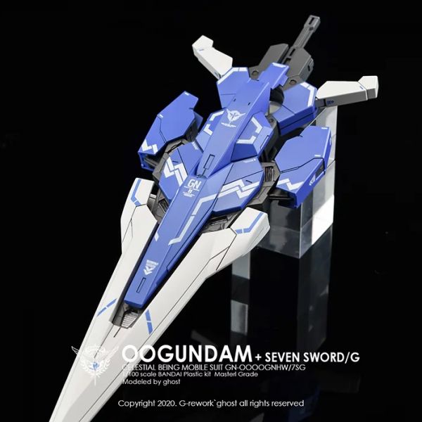  炎水貼 GHOST版 MG 00R seven sword 00 七劍 專用水貼 螢光 CGMG18 EVO水貼.鋼彈水貼.螢光水貼