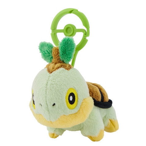 日本寶可夢中心-帶登山扣娃娃吊飾系列 草苗龜 日本寶可夢中心-帶登山扣娃娃吊飾系列 草苗龜