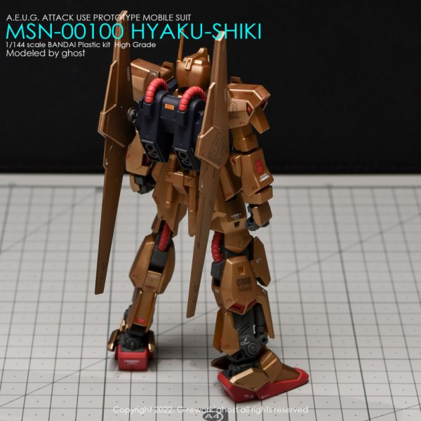 炎水貼 HGUC 1/144 百式 專用水貼 CGHG26 炎水貼 HGUC 1/144 百式 專用水貼 CGHG25