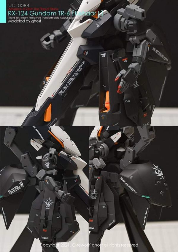 炎水貼 GHOST原創 HG 1/144 RX-124 基哈爾2 TR-6 熒光 專用水貼 CG-HG17 炎水貼 GHOST原創 HG 1/144 RX-124 基哈爾2 TR-6 熒光 專用水貼 CG-HG17