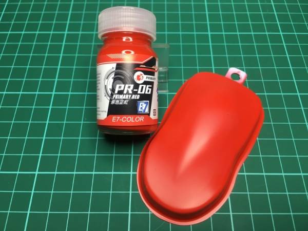 E7-PR-06 原色正紅 E7.模型專用漆.硝基漆