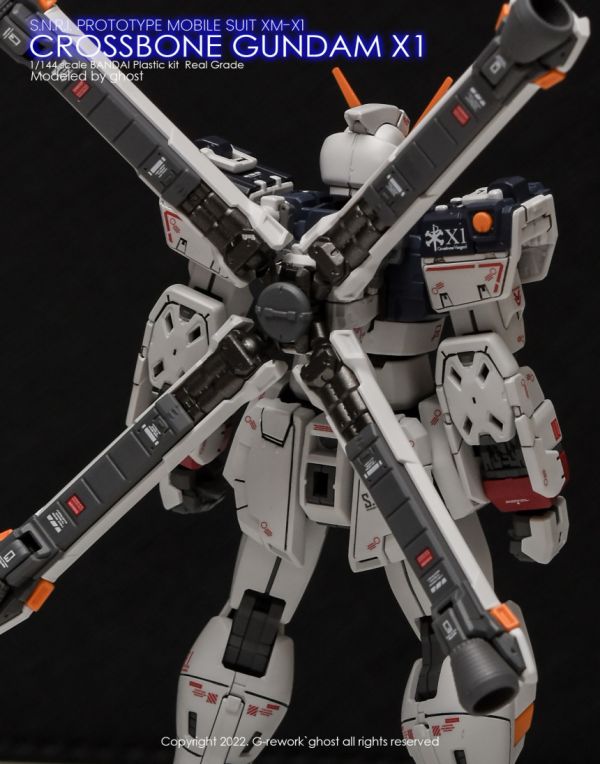 炎水貼 CHOST版 RG 海盜鋼彈X1 螢光 專用水貼 CGRG18 炎水貼 CHOST版 RG 海盜鋼彈X1 螢光 專用水貼 CGRG18