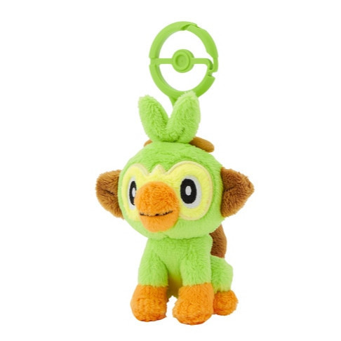 日本寶可夢中心-帶登山扣娃娃吊飾系列 敲音猴 日本寶可夢中心-帶登山扣娃娃吊飾系列 敲音猴