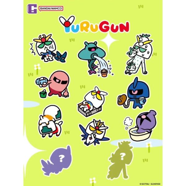機動戰士鋼彈 YURUGUN Q版 Vol.2 一中盒10入 盒玩 盲盒 機動戰士鋼彈 YURUGUN Q版 Vol.2 一中盒10入 盒玩 盲盒