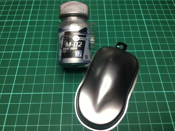 E7-M-02 閃銀 E7.模型專用漆.硝基漆