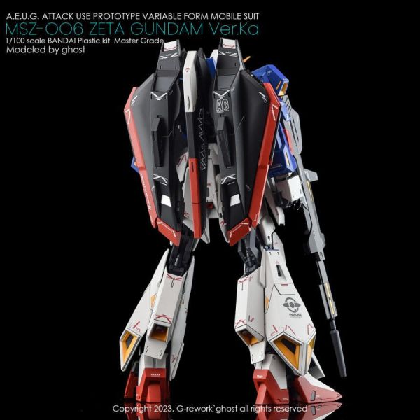 炎水貼  CHOST MG MG Z鋼彈 卡版 ZETA Ver.Ka 專用水貼 CGMG65 炎水貼  CHOST MG MG Z鋼彈 卡版 ZETA Ver.Ka 專用水貼 CGMG65