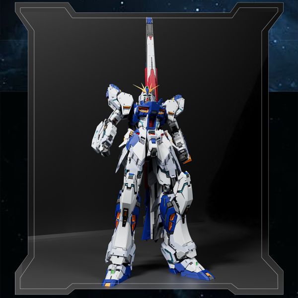 [2025-第四季預購]  機魂風暴 1/100 MG規格 RX-93FF 福岡牛 組裝模型 帶特典 機魂風暴 MG 福岡牛 1/100 拼裝模型