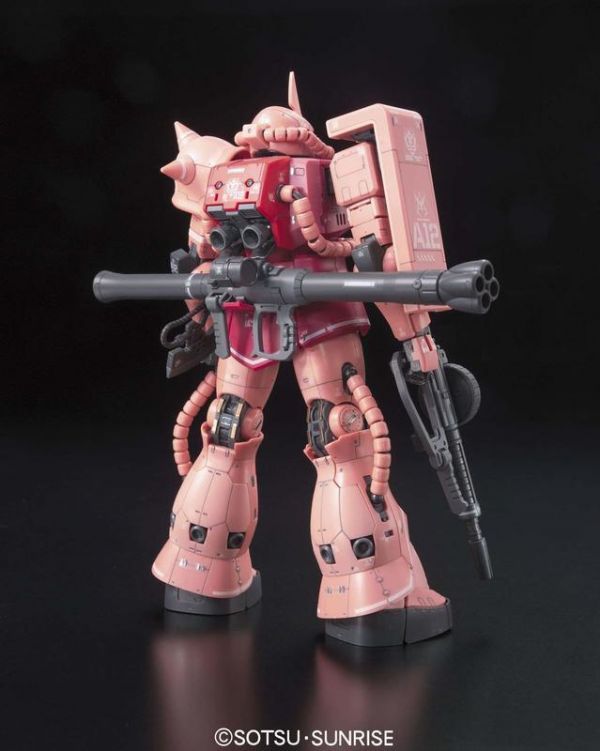 BANDAI  RG 1/144 MS-06S ZAKU II 夏亞專用機 紅薩克 II BANDAI.MS-06S ZAKU II 夏亞專用機 紅薩克