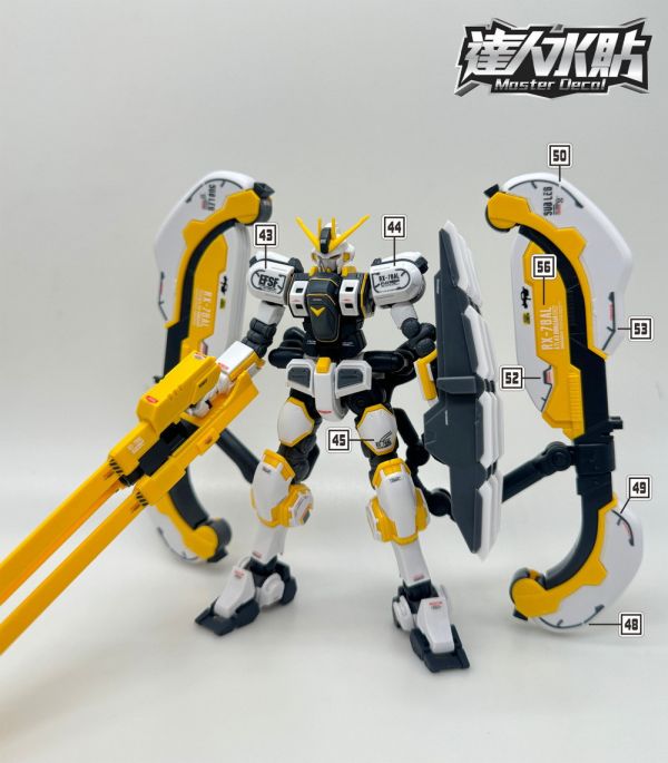 達人水貼 HG 1/144 擎天神鋼彈 雷霆宙域 專用水貼 DLH077 達人水貼 HG 1/144 擎天神鋼彈 雷霆宙域 專用水貼 DLH077
