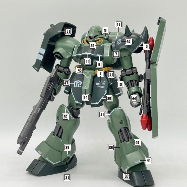 達人水貼 HGUC 091 1/144 基拉德卡 專用水貼 DLH181 達人水貼 HGUC 091 1/144 基拉德卡 專用水貼 DLH181