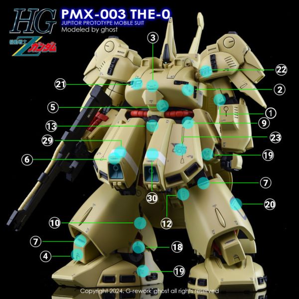 炎水貼 GHOST版 HG 1/144 THE-O 鐵奧 高清 螢光 水貼 CGHG73 炎水貼 GHOST版 HG 1/144 THE-O 鐵奧 高清 螢光 水貼 CGHG73