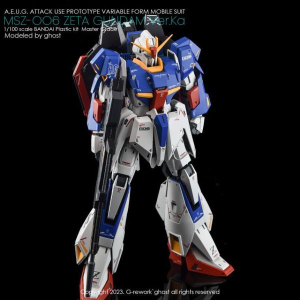 炎水貼  CHOST MG MG Z鋼彈 卡版 ZETA Ver.Ka 專用水貼 CGMG65 炎水貼  CHOST MG MG Z鋼彈 卡版 ZETA Ver.Ka 專用水貼 CGMG65