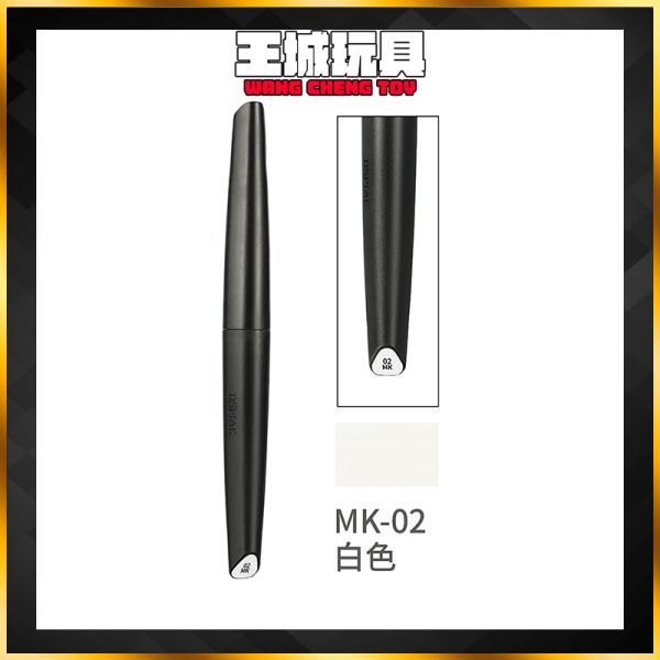 DSPIAE 迪斯派 水性軟頭麥克筆 白色 DMK-02 DSPIAE 迪斯派 水性軟頭麥克筆 白色 DMK-02
