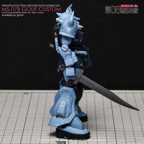 炎水貼 HG 古夫 特裝型 第08MS小隊 專用水貼 CGHG32 炎水貼 HG 古夫 特裝型 第08MS小隊 專用水貼 CGHG32