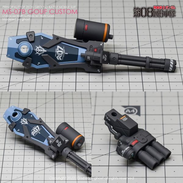 炎水貼 HG 古夫 特裝型 第08MS小隊 專用水貼 CGHG32 炎水貼 HG 古夫 特裝型 第08MS小隊 專用水貼 CGHG32