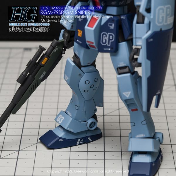 炎水貼 HG 1/144 RGM-79SC 狙擊型吉姆 螢光 專用水貼 CGHG40 炎水貼 HG 1/144 RGM-79SC 狙擊型吉姆 螢光 專用水貼 CGHG40