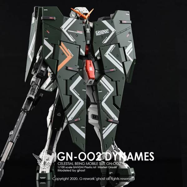 炎水貼 GHOST版 MG 力天使 螢光 專用水貼 CGMG16 炎水貼 GHOST版 MG 力天使 螢光 專用水貼 CGMG16