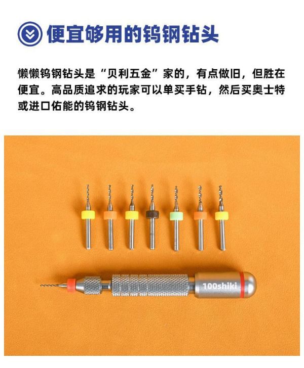 懶懶同學 鎢鋼鑽頭 ( 0.1mm~3.0mm ) 懶懶同學  曲面鑽頭 一套懶懶同學 鎢鋼鑽頭 ( 0.1mm~3.0mm ) 四組 鎢鋼 鋼彈 戰鎚 軍事模型  GK製作 打孔工具 LA055
