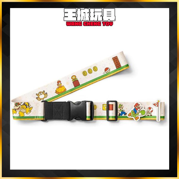 任天堂 超級瑪利歐兄弟 無敵星星幸運星行李箱束帶行李束帶旅行箱束帶 任天堂 超級瑪利歐兄弟 無敵星星幸運星行李箱束帶行李束帶旅行箱束帶