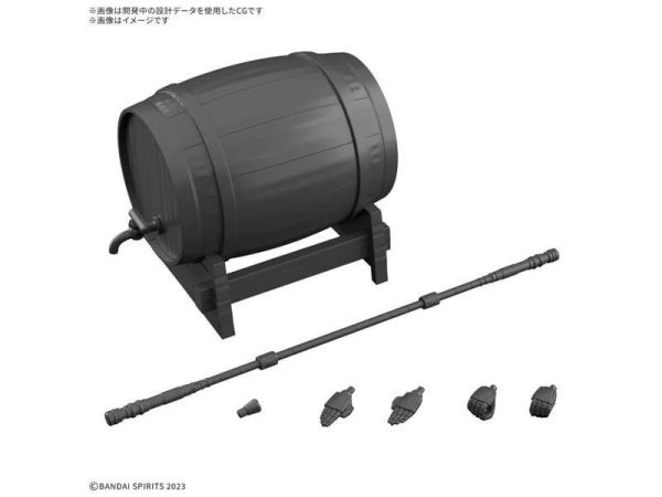 BANDAI 30MF 組裝奇幻輕作戰 道具店5（武術配件） BANDAI 30MF 組裝奇幻輕作戰 道具店5（武術配件）