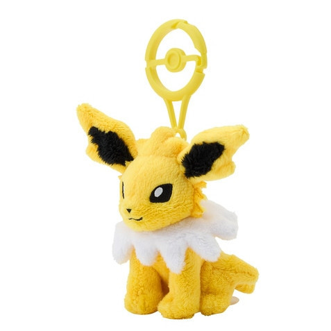 日本寶可夢中心限定 Pokémon 帶登山扣娃娃吊飾系列 雷伊布 日本寶可夢中心限定 Pokémon 帶登山扣娃娃吊飾系列 雷伊布