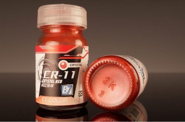 E7-CR-11 純紅珍珠 E7.模型專用漆.硝基漆