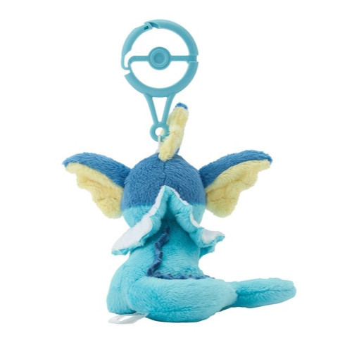 日本寶可夢中心-帶登山扣娃娃吊飾系列 水伊布 日本寶可夢中心-帶登山扣娃娃吊飾系列 水伊布
