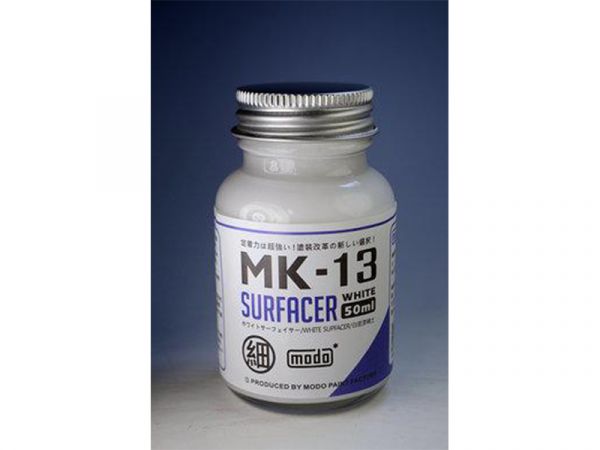 摩多製漆所-MK13極細液態補土(白) 摩多製漆所.模型專用漆.硝基漆