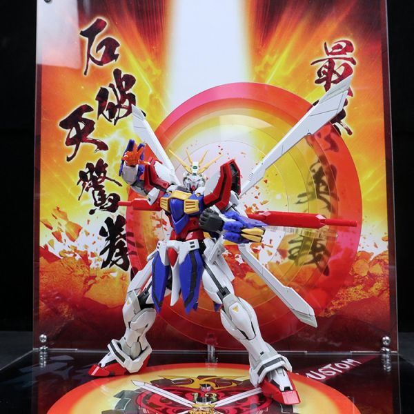RG 神威鋼彈 背景板 鋼彈G 地台 支架 展示 模型 RG 神威鋼彈 背景板 鋼彈G 地台 支架 展示 模型uX 壓克力 地台 底座 支架
