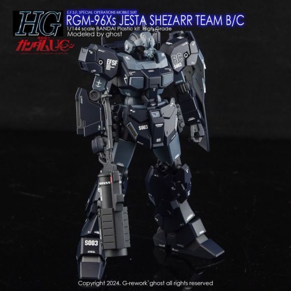 炎水貼 HG 1/144 RGM-96Xs 傑斯塔/B&C班裝備(席扎爾隊) 螢光 專用水貼 CGHG118 炎水貼 HG 1/144 RGM-96Xs 傑斯塔/B&C班裝備(席扎爾隊) 螢光 專用水貼 CGHG118