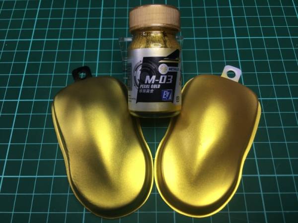 E7-M-03 珍珠黃金 E7.模型專用漆.硝基漆
