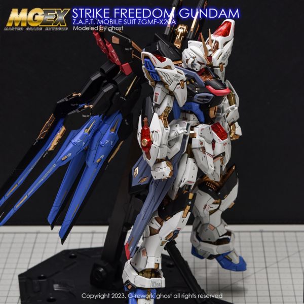 炎水貼 GHOST MGEX 攻擊自由鋼彈 Strike Freedom 螢光 專用水貼 CGMG58 炎水貼 GHOST MGEX 攻擊自由鋼彈 Strike Freedom 螢光 專用水貼 CGMG58