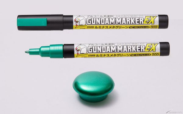 郡氏 GSI XGM06 亮金屬綠 鋼彈麥克筆 Meta Green Gundam Marker EX 麥克筆.鋼彈麥克筆