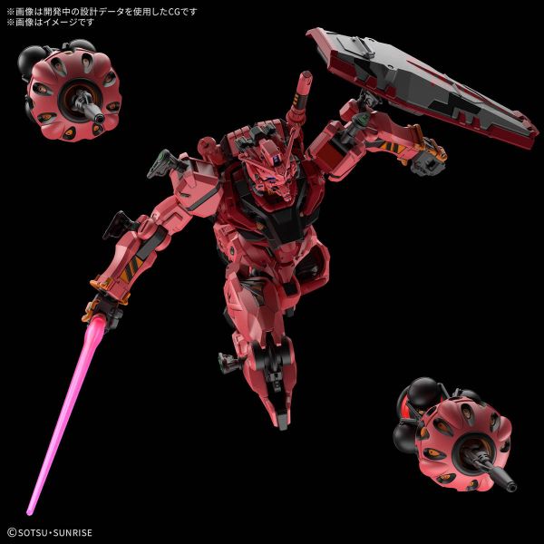 BANDAI HG 1/144 機動戰士鋼彈 GQuuuuuuX 紅色鋼彈 組裝模型 BANDAI HG 1/144 機動戰士鋼彈 GQuuuuuuX 紅色鋼彈 組裝模型