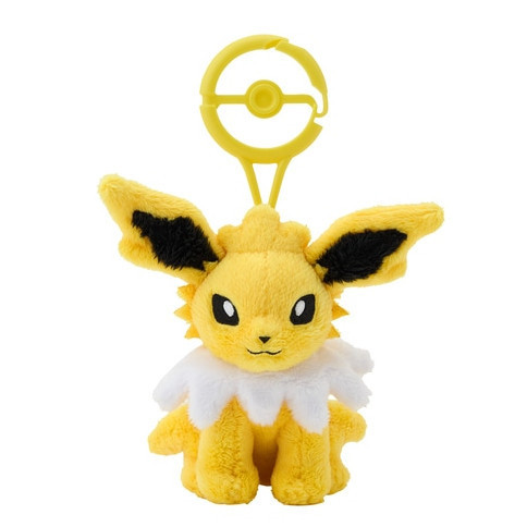 日本寶可夢中心限定 Pokémon 帶登山扣娃娃吊飾系列 雷伊布 日本寶可夢中心限定 Pokémon 帶登山扣娃娃吊飾系列 雷伊布