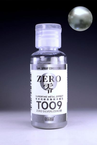 摩多製漆所-T009 ZERO銀 摩多製漆所.模型專用漆.硝基漆