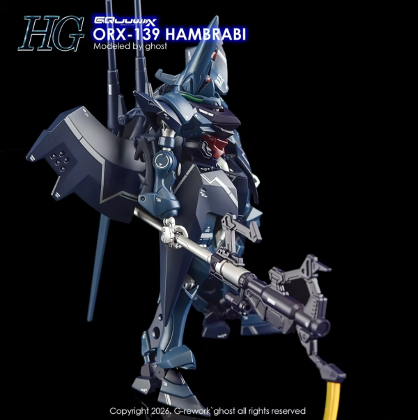 炎水貼 GHOST HG GQ 漢摩拉比 專用水貼 CHG137 炎水貼 GHOST HG GQ 漢摩拉比 專用水貼 CHG137