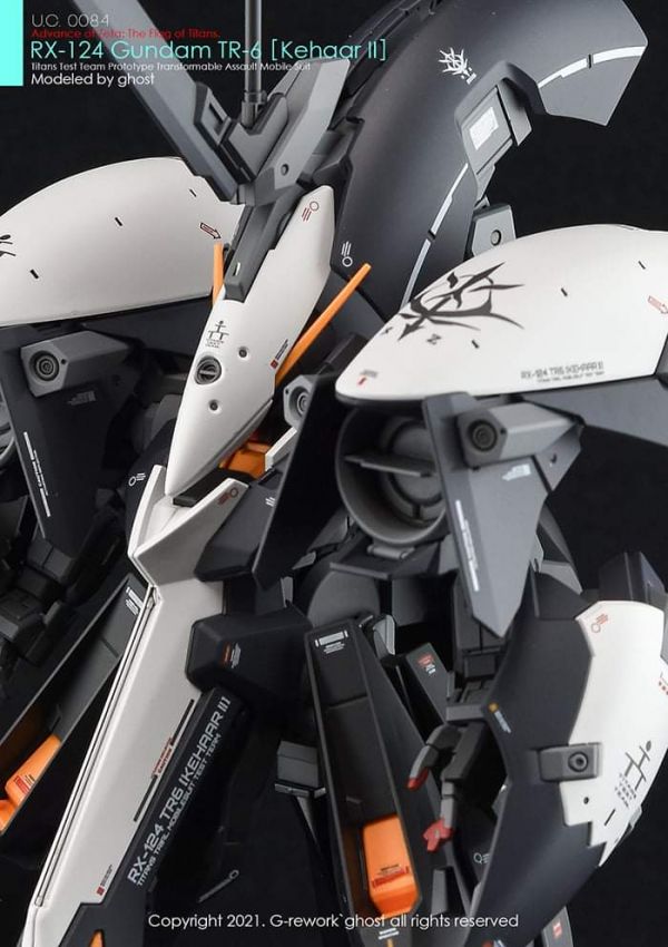 炎水貼 GHOST原創 HG 1/144 RX-124 基哈爾2 TR-6 熒光 專用水貼 CG-HG17 炎水貼 GHOST原創 HG 1/144 RX-124 基哈爾2 TR-6 熒光 專用水貼 CG-HG17