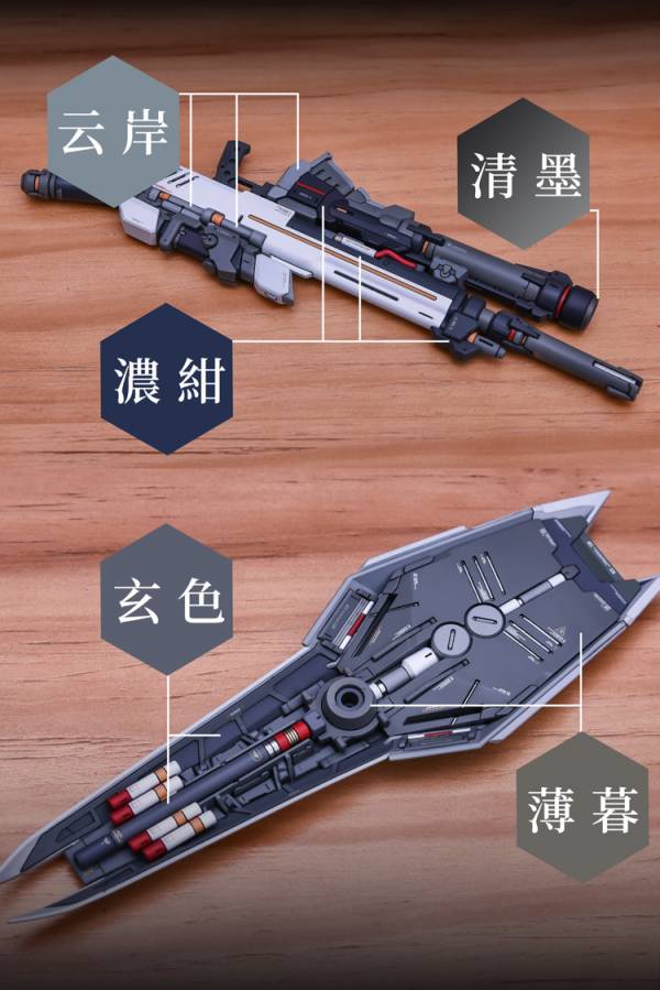 育膠樂園 GK MG NU鋼彈 配色套漆一套19色 育膠樂園 GK MG NU鋼彈 配色套漆一套19色