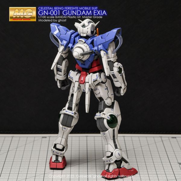 炎水貼 GHOST MG GN-001 EXIA  能天使 鋼彈 螢光 專用 水貼 CGMG51 炎水貼 GHOST MG GN-001 EXIA  能天使 鋼彈 螢光 專用 水貼 CGMG51