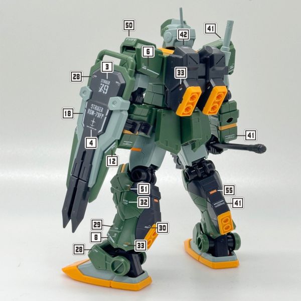 達人水貼 BANDAI HG 1/144 鋼彈 GM STRIKER 吉姆打擊型  DLH130 鋼普拉 達人水貼 BANDAI HG 1/144 鋼彈 GM STRIKER 吉姆打擊型  DLH130 鋼普拉