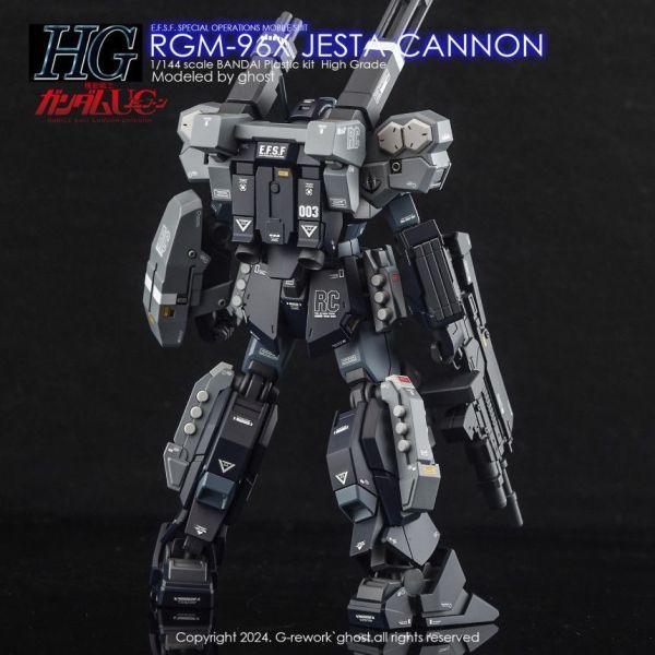 炎水貼HG 1/144 JESTA CANNON RGM-96X 傑斯塔 加農型 螢光 水貼 CGHG116 炎水貼HG 1/144 JESTA CANNON RGM-96X 傑斯塔 加農型 螢光 水貼 CGHG116