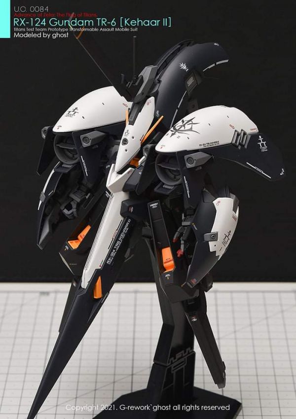 炎水貼 GHOST原創 HG 1/144 RX-124 基哈爾2 TR-6 熒光 專用水貼 CG-HG17 炎水貼 GHOST原創 HG 1/144 RX-124 基哈爾2 TR-6 熒光 專用水貼 CG-HG17