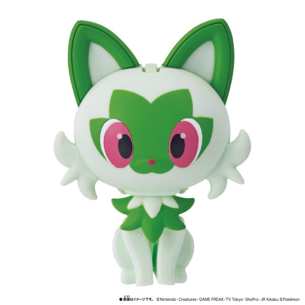 BANDAI POKEMON 寶可夢 變幻系列 新葉喵/魔幻假面喵 可變形 BANDAI POKEMON 寶可夢 變幻系列 新葉喵/魔幻假面喵 可變形