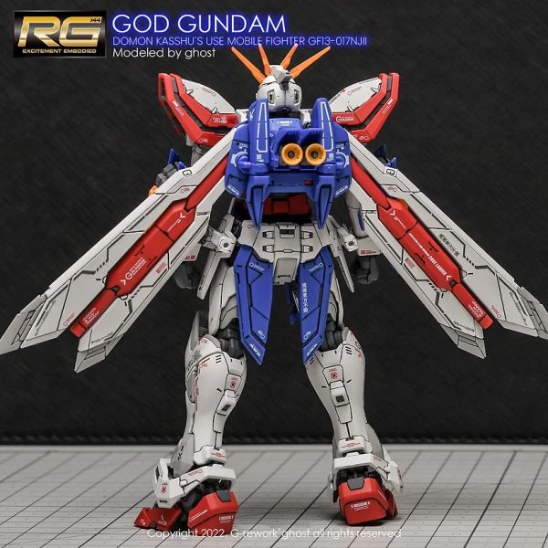 炎水貼 CHGOST RG 神威鋼彈 專用 水貼 CGRG25 炎水貼 CHGOST RG 神威鋼彈 專用 水貼 CGRG25