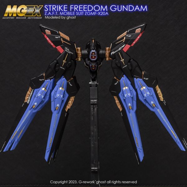 炎水貼 GHOST MGEX 攻擊自由鋼彈 Strike Freedom 螢光 專用水貼 CGMG58 炎水貼 GHOST MGEX 攻擊自由鋼彈 Strike Freedom 螢光 專用水貼 CGMG58