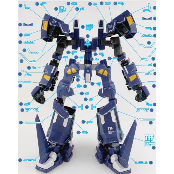 炎水貼 HG 兇鳥 Mk-3 AM GUNNER 改良型 專用水貼 炎水貼 HG 兇鳥 Mk-3 AM GUNNER 改良型 專用水貼