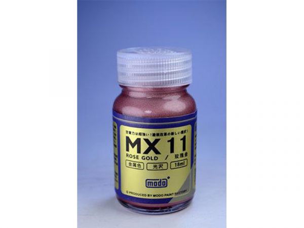 摩多製漆所-MX11玫瑰金 摩多製漆所.模型專用漆.硝基漆
