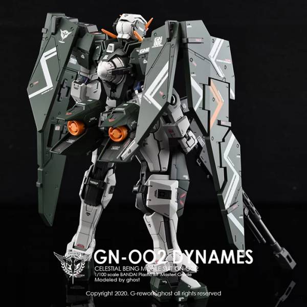 炎水貼 GHOST版 MG 力天使 螢光 專用水貼 CGMG16 炎水貼 GHOST版 MG 力天使 螢光 專用水貼 CGMG16