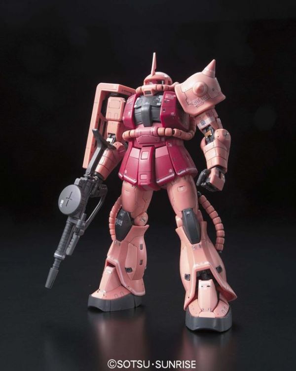BANDAI  RG 1/144 MS-06S ZAKU II 夏亞專用機 紅薩克 II BANDAI.MS-06S ZAKU II 夏亞專用機 紅薩克
